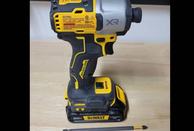⚡ DEWALT 20V MAX XR Impact Driver (DCF845B) + 20v MAX Battery – BRUSHLESS POWER!