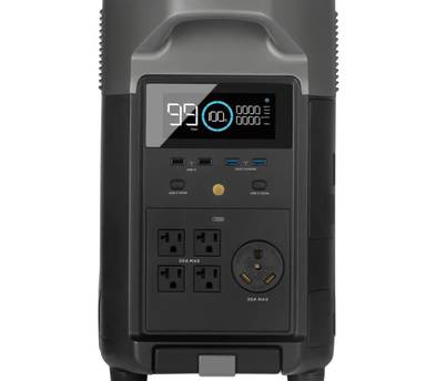 EcoFlow DELTA Pro 3600Wh Portable Power Station Battery Electric Generator - Unit 4