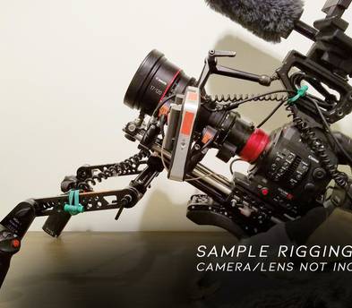 Heavy Duty Shoulder Rig + Dovetail, 15mm & 19mm