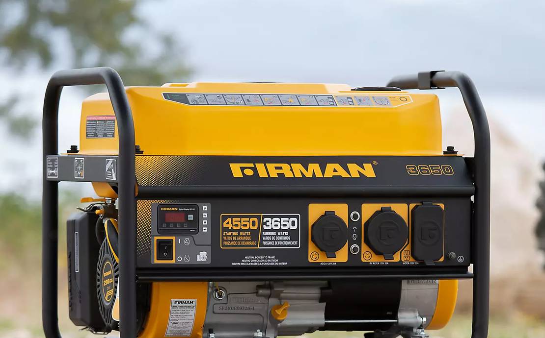 Firman 3,650W Standard Portable Generator