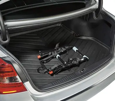 BIKE RACK FOR 2 BIKES - Deluxe Trunk Mounted Bike Rack for 2 bikes - FITS MOST CARS