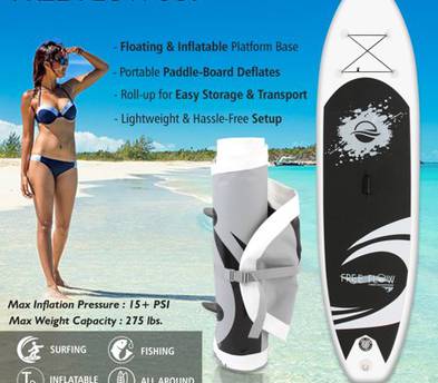 Paddleboard (SUP) - 10.5' Inflatable SUP Paddleboard Package