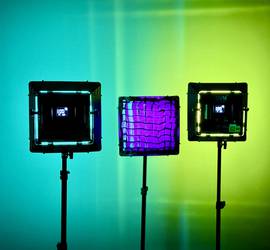 GVM 800D RGB 3-Light Softbox Kit
