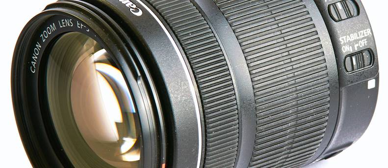 Canon EF-S 18-135mm f/3.5-5.6 IS Lens with Cinevized gears on Focus *& Zoom