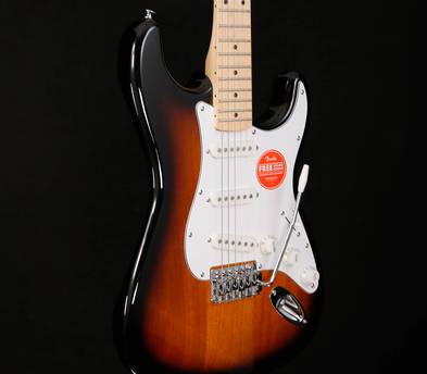 Squier Affinity Series Stratocaster, Maple Fb, 2-Color Sunburst