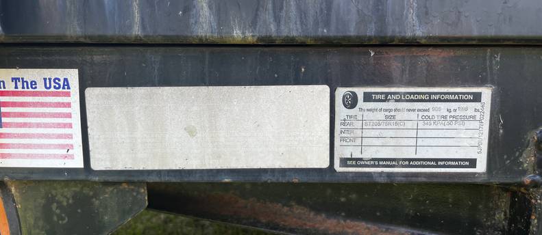 5x8 Dump Trailer