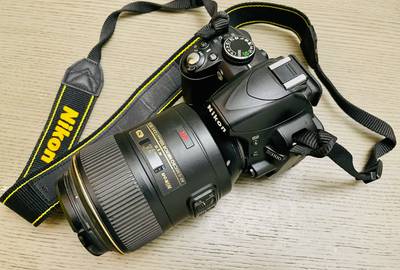 Rent Nikon D3100 with AF-S Micro Nikkor 105mm lens in Bellevue, WA