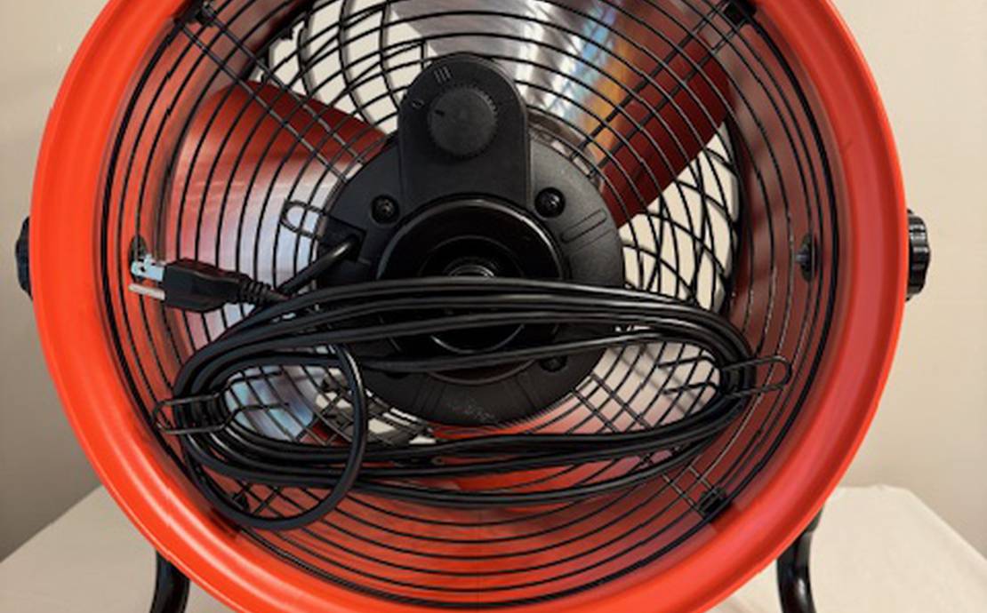 Commercial Electric: 3-Speed Drum Floor Fan High Velocity Turbo