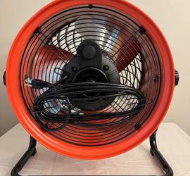 Commercial Electric: 3-Speed Drum Floor Fan High Velocity Turbo
