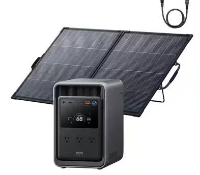 Anker SOLIX S2000 2kWh Portable Power Station + 200W Solar Panel