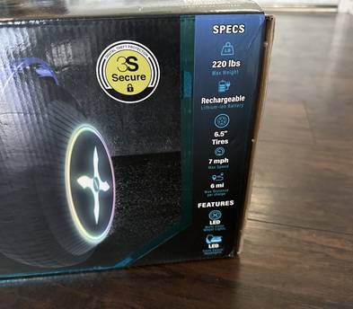 Hover Board! W/Lights!! NEW