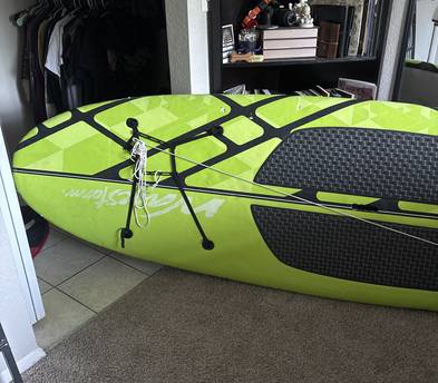 9f 6in Paddle Board W/ 2 Paddles Included