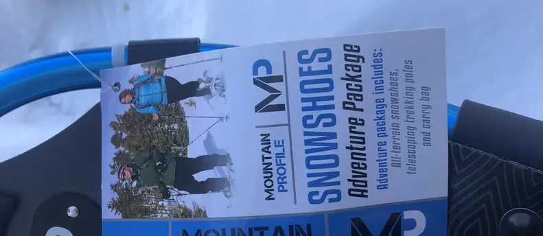 Snowshoes with Hiking Poles