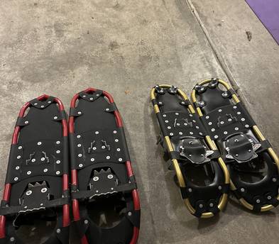 Snowshoes Sizes 30” & 25” (two pairs available)