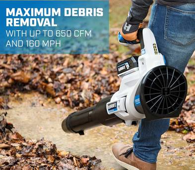 HART 650 CFM SUPERCHARGE Blower w/ 2 Batteries!!