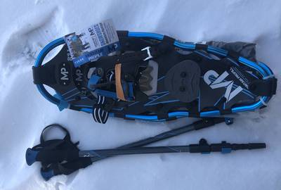 Snowshoes with Hiking Poles