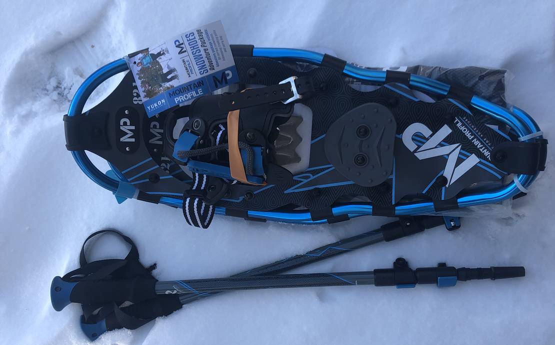 Snowshoes with Hiking Poles
