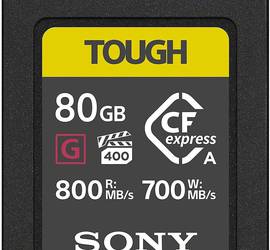 Sony 80GB CFexpress Type A Card TOUGH Memory Card