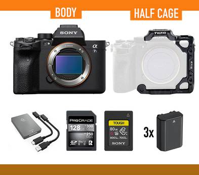 Sony Alpha a7S III Camera Starter Kit w/Tilta Cage, CFExpress & SD Card A7SIII