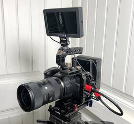 Blackmagic Design Pocket Cinema Camera 6K BMPCC Kit Rig w/ Tilta Half Cage