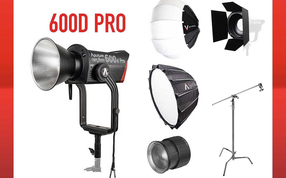 Aputure LS 600d Pro Gold Mount Light Storm Daylight LED