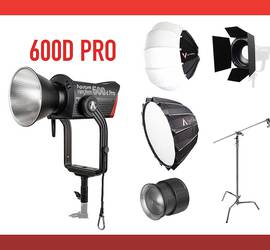 Aputure LS 600d Pro Gold Mount Light Storm Daylight LED