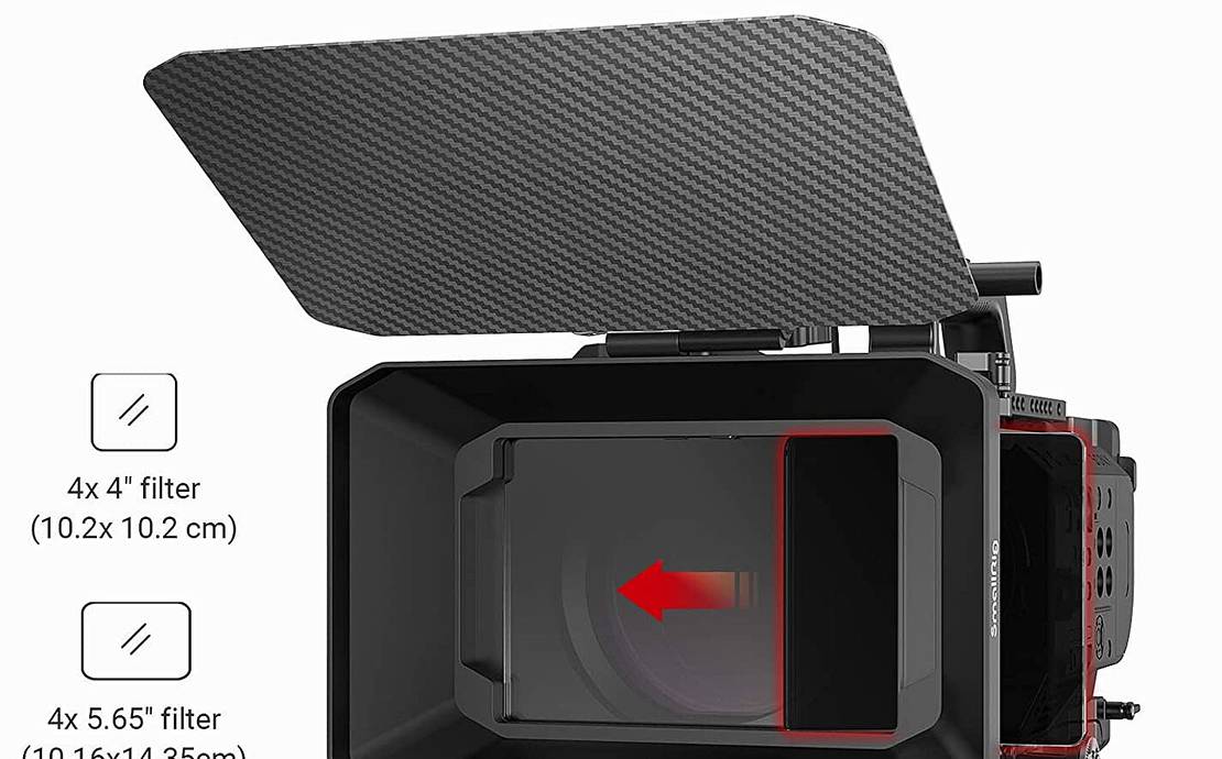 SMALLRIG Lightweight Matte Box for Mirrorless DSLR Cameras