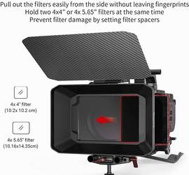 SMALLRIG Lightweight Matte Box for Mirrorless DSLR Cameras