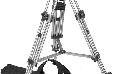 Ravelli AVTP Professional 55" 65mm Video Camera Tripod with Fluid Drag
