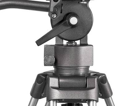 Ravelli AVTP Professional 55" 65mm Video Camera Tripod with Fluid Drag