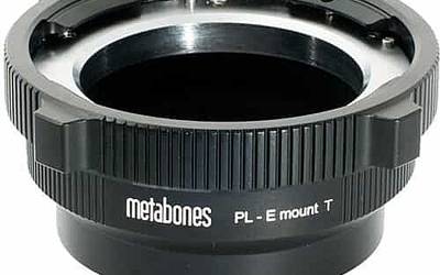 Metabones PL to E-Mount Lens Adapter with Internal Flocking MB_PL-E-BT1