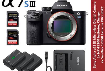 Sony Alpha a7S III Mirrorless Digital Camera A7S3 a7siii (4 Available)