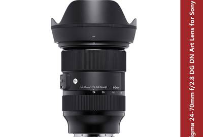 Sigma 24-70mm f/2.8 DG DN Art Zoom Lens Sony E
