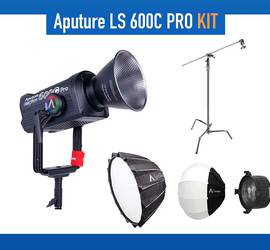 Aputure LS 600c Pro Full RGB LED Color Changing Light Storm wExtras!