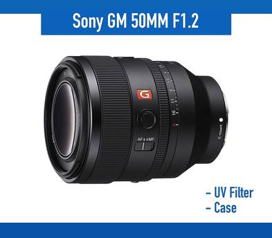 Sony FE 50mm f/1.2 GM Lens Mirrorless E-Mount Camera Lens F1.2 SEL50F12GM