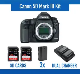 Canon EOS 5D Mark III DSLR Camera 22.3 MP Full Frame CMOS 5dm3 5dmIII MIII 3