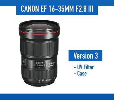 Canon EF 16-35mm f/2.8L III USM Mark 3 Lens Wide Zoom EF Mount Camera - 0573C002