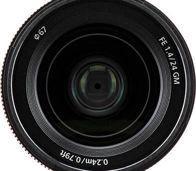 Sony FE 24mm f/1.4 GM Lens E-Mount w/UV Filter and Case