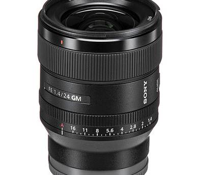 Sony FE 24mm f/1.4 GM Lens E-Mount w/UV Filter and Case