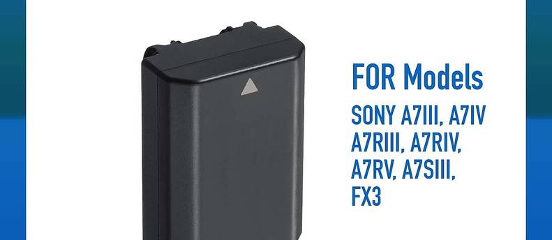 Sony NP-FZ100 Rechargeable Lithium-Ion Battery (2280mAh) NPFZ100