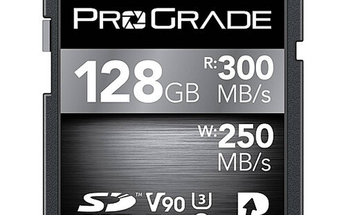 ProGrade Digital 128GB V90 UHS-II SDXC SD Memory Card