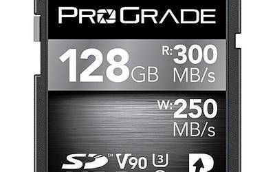 ProGrade Digital 128GB V90 UHS-II SDXC SD Memory Card