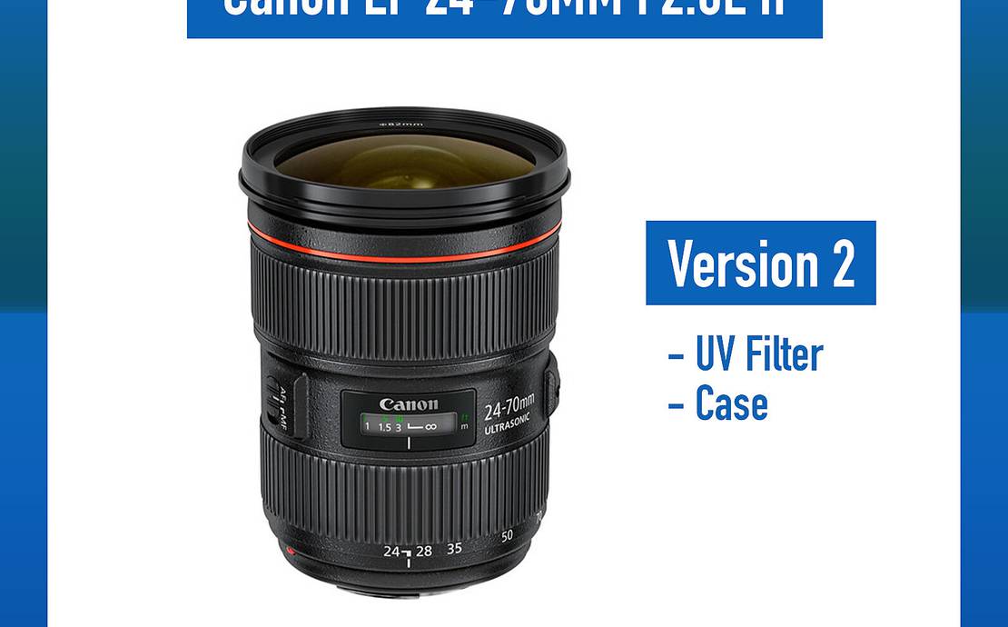 Canon EF 24-70mm f/2.8L II USM Lens DSLR Camera Zoom Lens