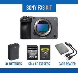 Sony FX3 Full-Frame Cinema Camera Body