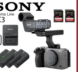 Sony Alpha FX3 ILME-FX3 | Full-frame Cinema Line Camera (2 Available)