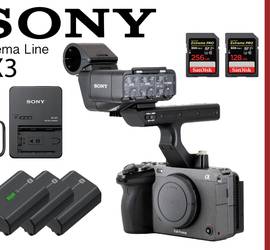 Sony Alpha FX3 ILME-FX3 | Full-frame Cinema Line Camera (2 Available)