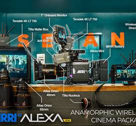 ARRI ALEXA Mini Wireless & Monitor Package + Atlas Orion Anamorphics A-Set