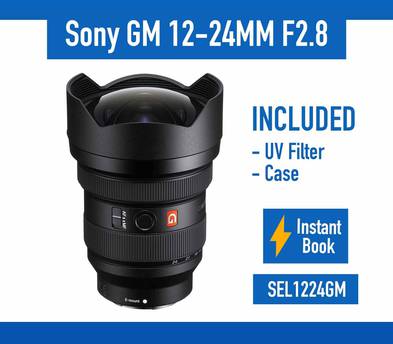 Sony FE 12-24mm f/2.8 GM Lens Ultra Wide Camera Lens G Master - SEL1224GM