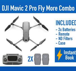 DJI Mavic 2 Pro Camera Drone Quadcopter +128GB +ND Filter +2x Batteries +Case