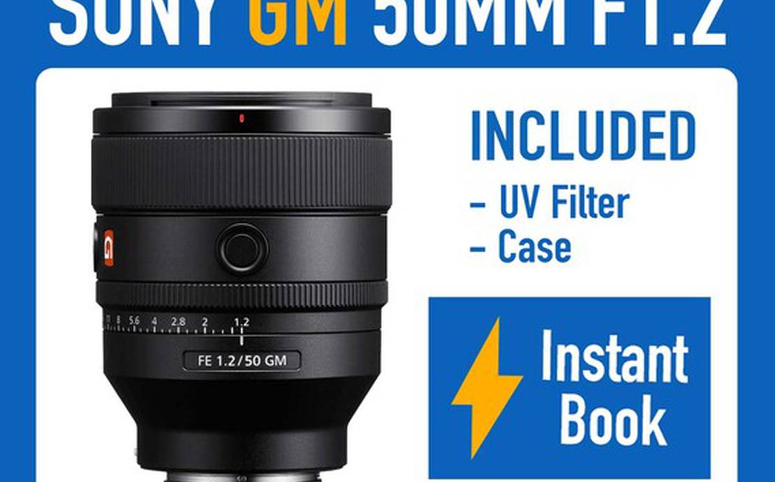 Sony FE 50mm f/1.2 GM Lens Mirrorless E-Mount Camera Lens F1.2 SEL50F12GM